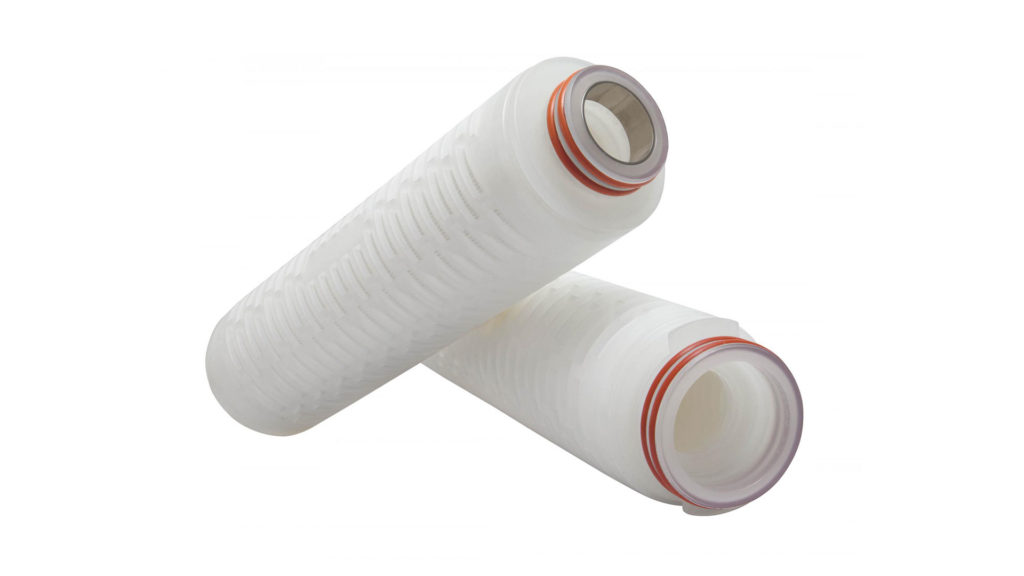 pleated final filter membrane cartridges