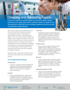 Production of Cleaning and Sanitizing Agents 